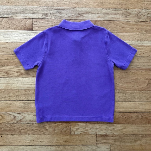 Hanna Andersson Purple Polo & Under Armour Black Polo Size 7 - Picture 6 of 8